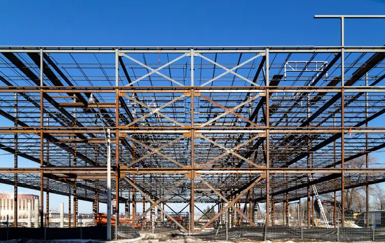 تاچاپ اسکلت فلزی