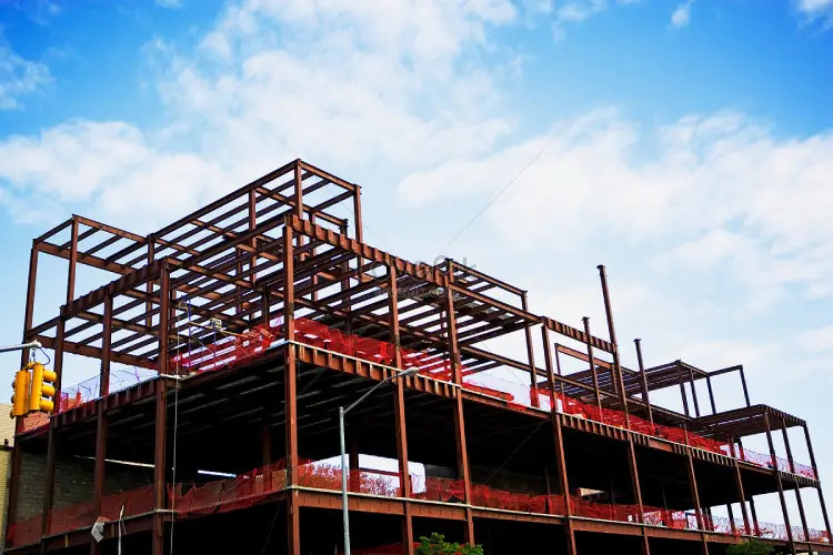 تاچ آپ رنگ در اسکلت و سازه های ساختمانی