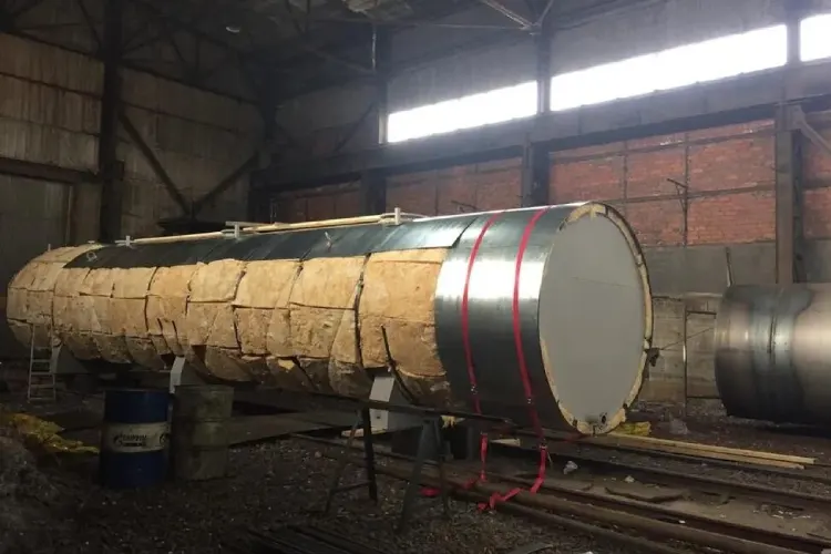 عایق کاری مخازن فلزی