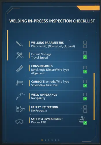 بازرسی حین جوشکاری