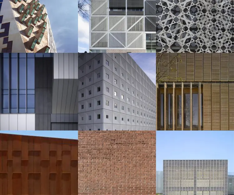 انواع نمای ساختمان